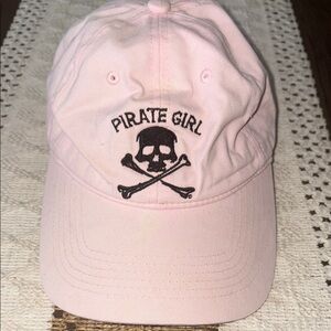 Pink Pirate Girl Cap